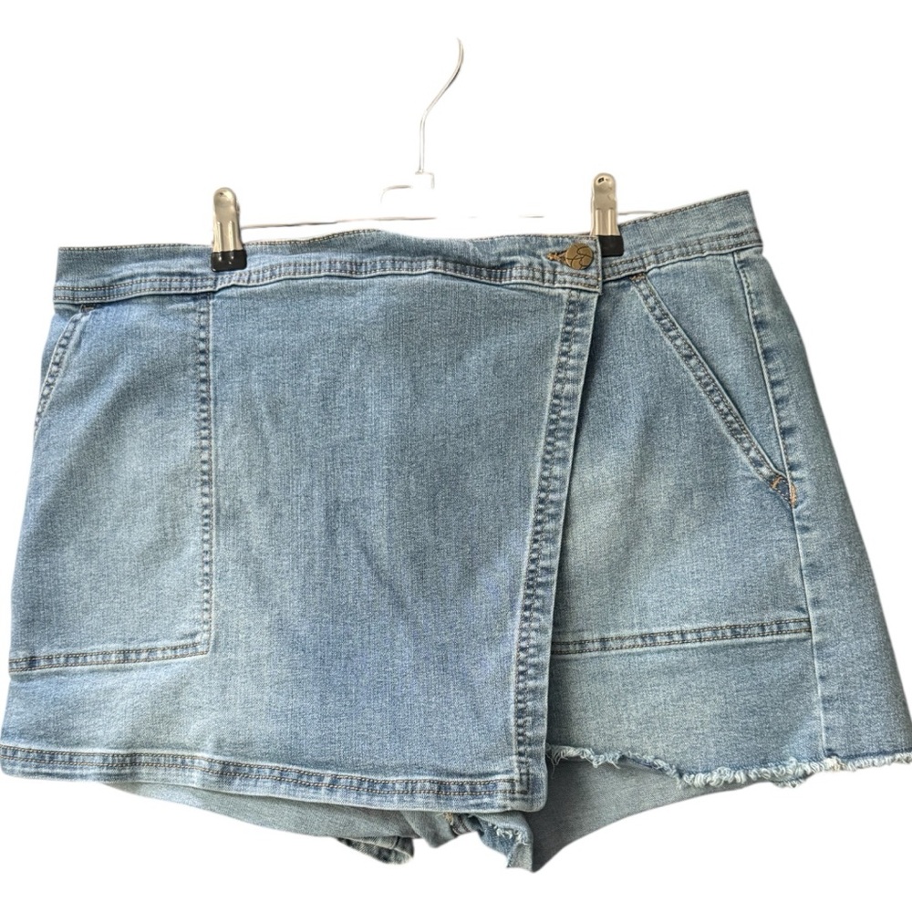 Jessica Simpson Blue Denim Skort